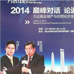 龍永圖、馬紅漫萬達商業地產與民營經濟發展高峰論壇